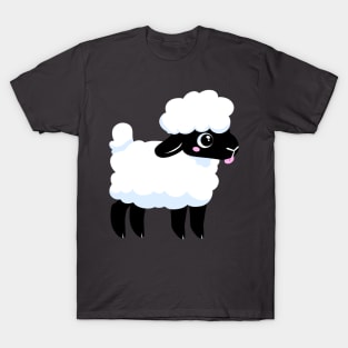 Simple Fluffy Lamb 3 T-Shirt